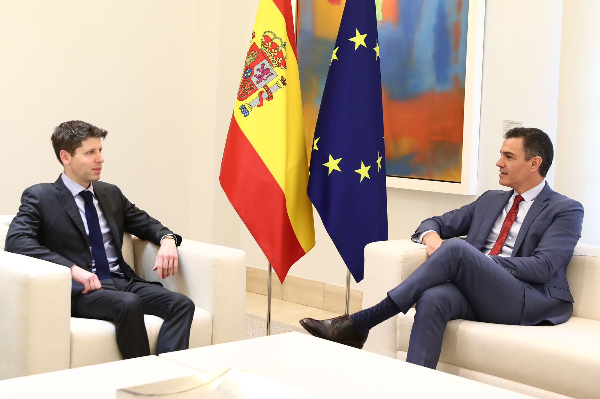 Sam Altman y Pedro Sánchez: ¿Inteligencia humana ante la inteligencia artificial?