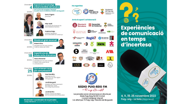 Principal, al Fòrum 10 Comunicació