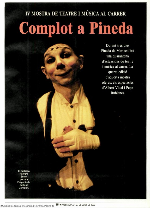 Presència, 21 de juny de 1992 | Complot a Pineda