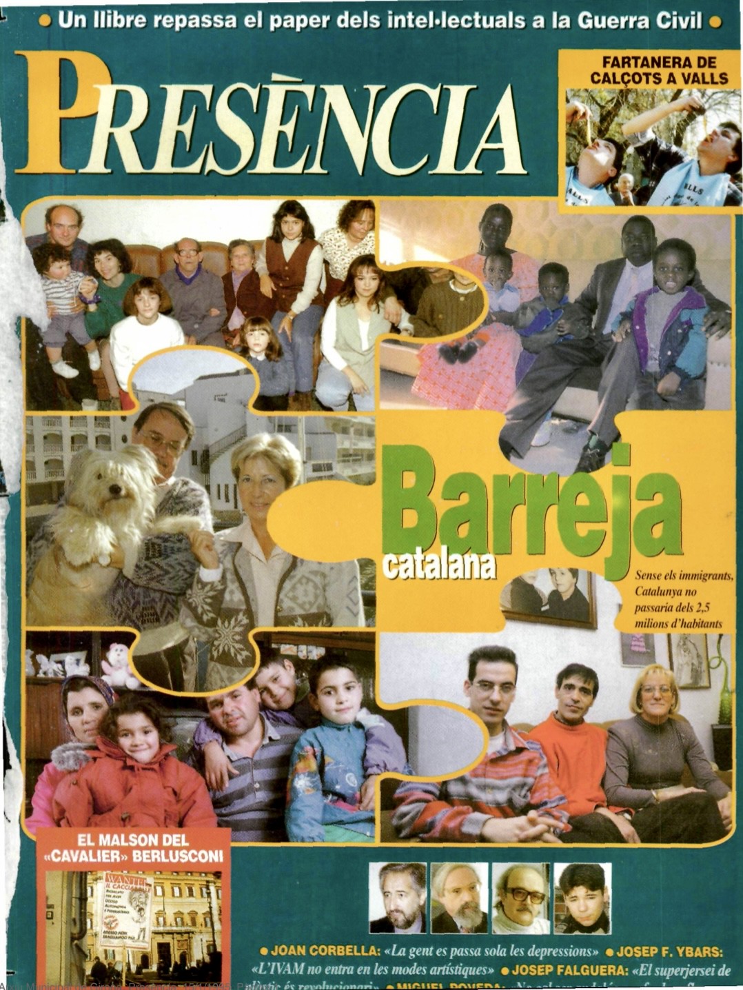 Presència, 15 de gener de 1995 | Coli Boiro: «Patim més el racisme de la policia que el del carrer»