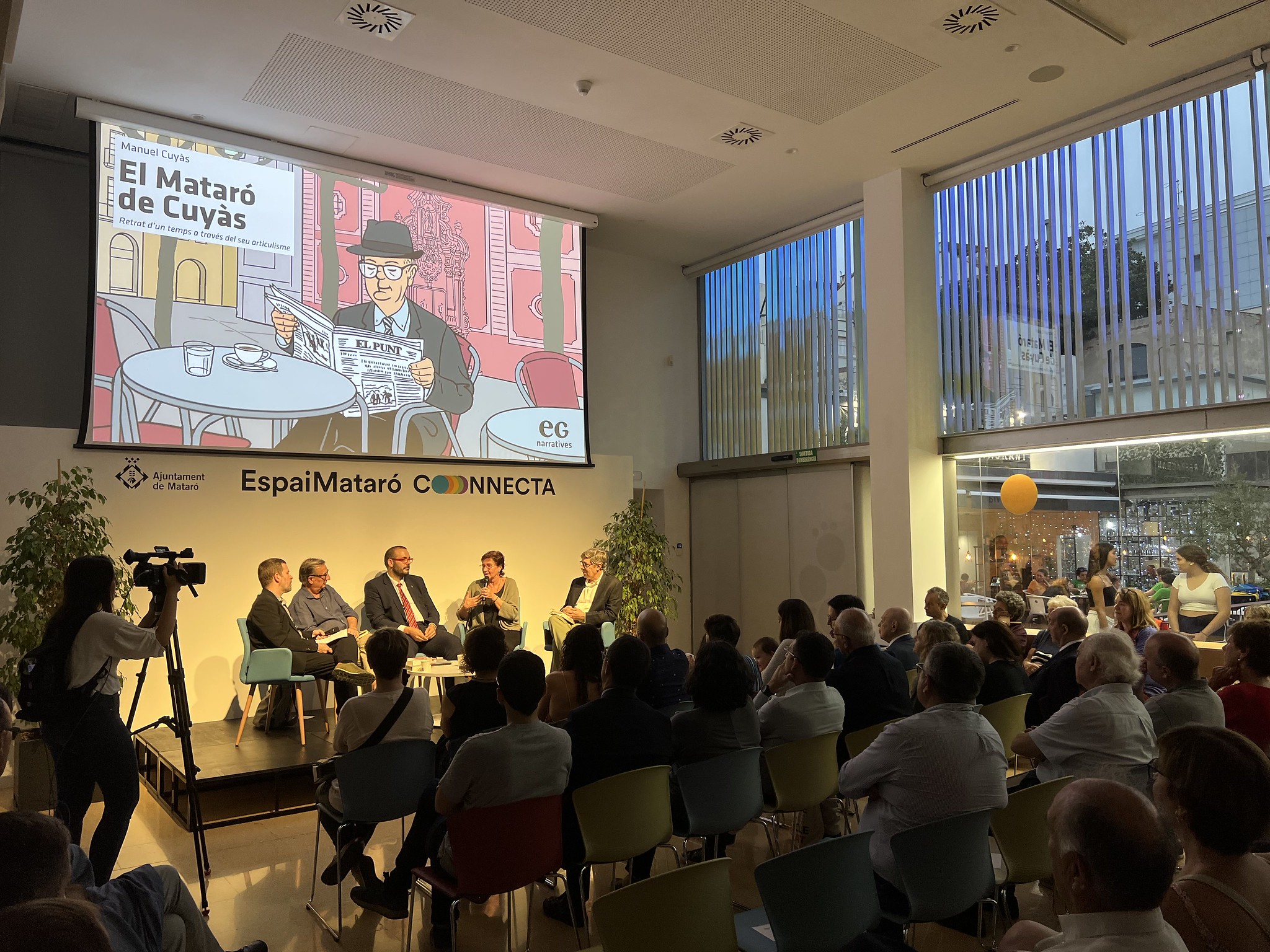 Èxit de la presentació del llibre ‘El Mataró de Cuyàs’