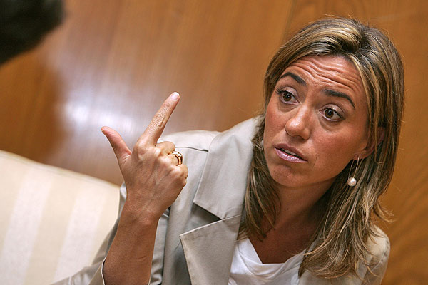 Carme Chacón, la salvadora