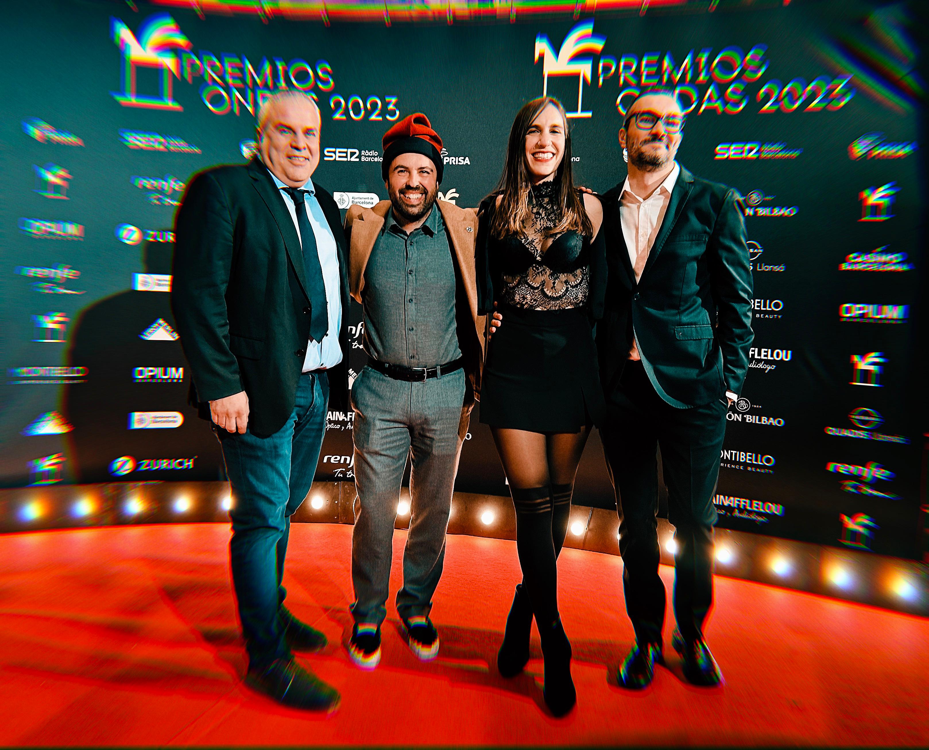Discurs reivindicatiu d’en Peyu en l’entrega del premi Ondas per a El búnquer de Catalunya Ràdio