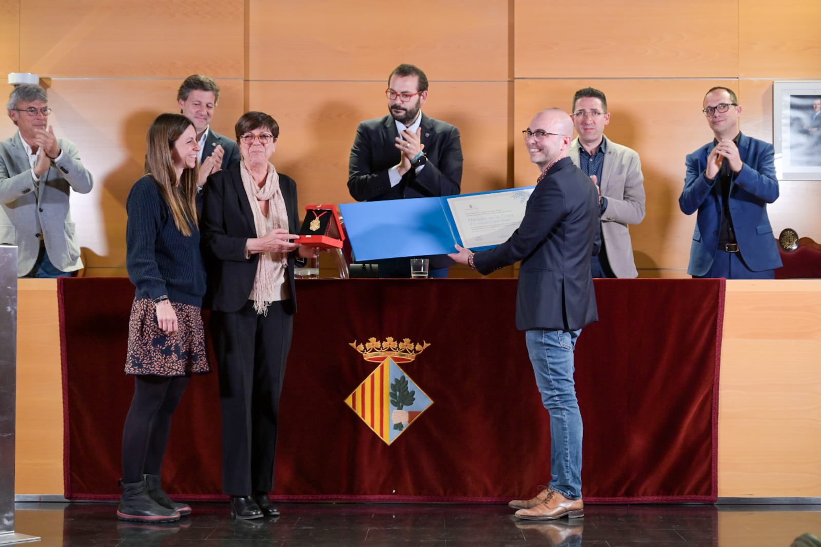 Medalla de la Ciutat de Mataró a Manuel Cuyàs i Gibert a títol pòstum 