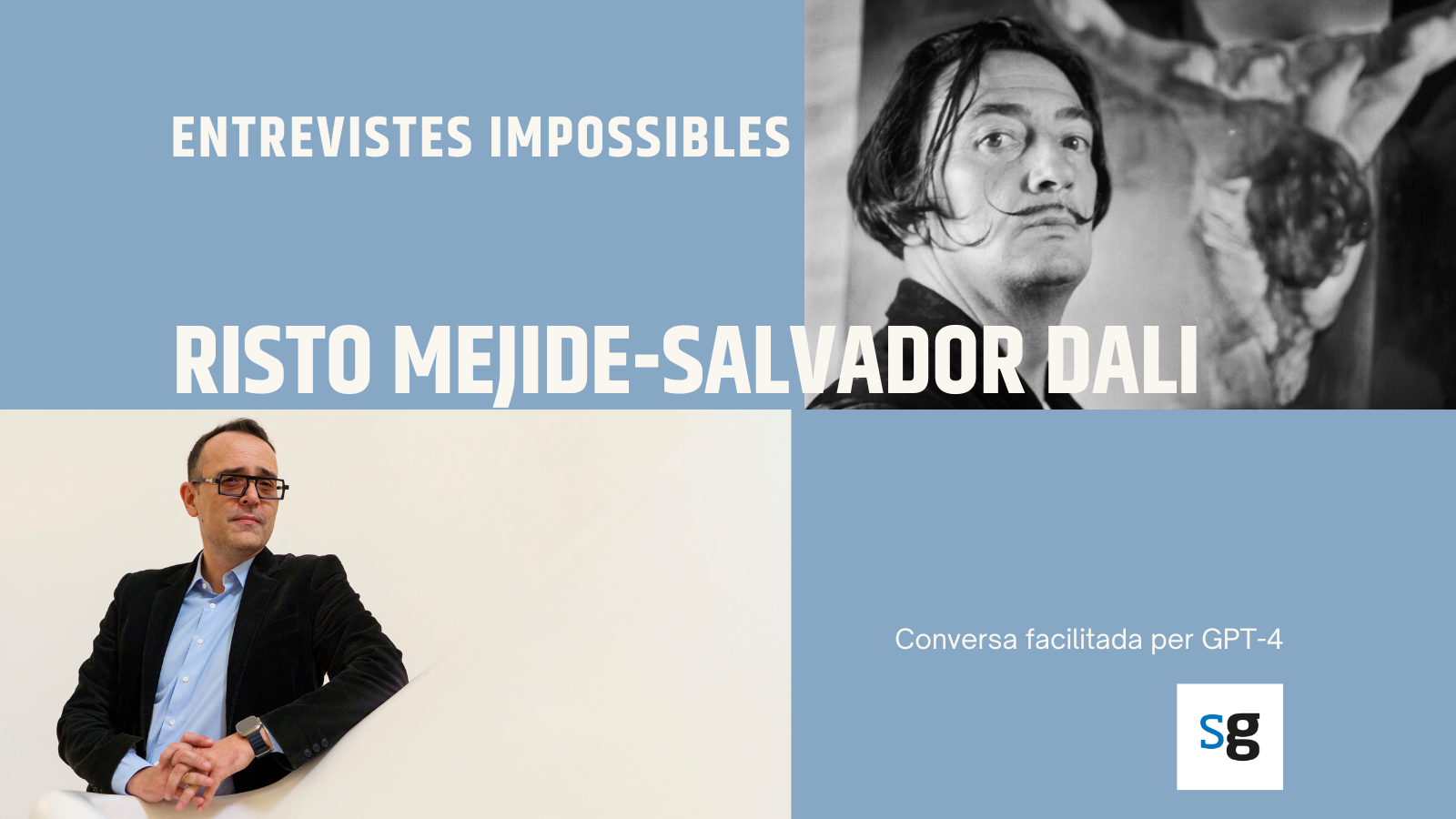 Entrevista impossible: Salvador Dalí i Risto Mejide, una conversa surrealista a Cadaqués