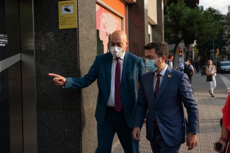 Aragonès i Junts se les tenen un altre cop per la taula