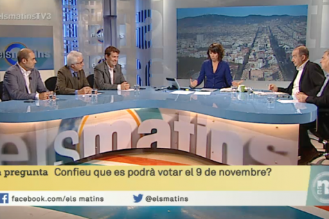 TV3. Els matins. Tertúlia amb Vicent Sanchis, Jordi Mercader, Francesc-Marc Álvaro, Ricard Fernàndez Deu i Saül Gordillo (Part 1)