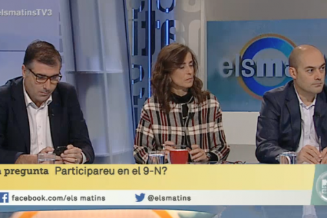 TV3. Els matins. Tertúlia amb Joan Cal, Joan López Alegre, Màrius Garcia Andrade, Marta Alós i Saül Gordillo (Part 3) 