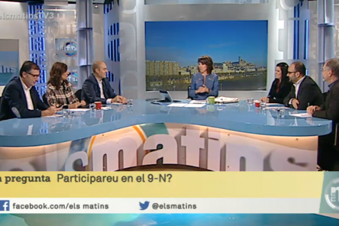 TV3. Els matins. Tertúlia amb Joan Cal, Joan López Alegre, Màrius Garcia Andrade, Marta Alós i Saül Gordillo (Part 2) 