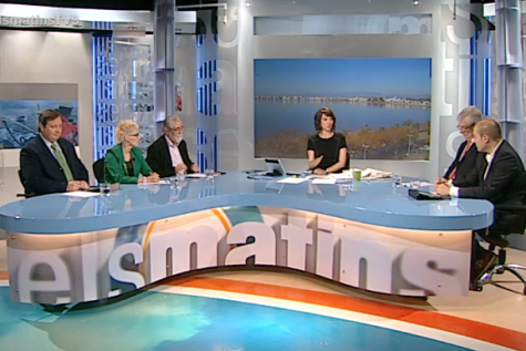 TV3. Els matins. Tertúlia amb Carles Casajuana, Vicenç Villatoro, Rafael de Ribot, Juan José López Burniol, Gemma Aguilera i Saül Gordillo (Part 1)