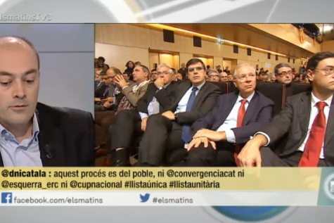 TV3. Els matins. Tertúlia amb Vicenç Villatoro, Rafael de Ribot, Juan José López Burniol, Sara Moreno i Saül Gordillo (Part 1)