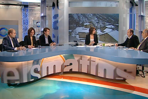 TV3. Els matins. Tertúlia amb Vicent Sanchis, Joaquim Nadal, Francesc-Marc Álvaro, Esperanza García i Saül Gordillo (Part 1)