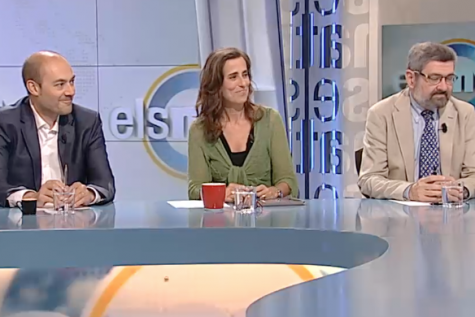 TV3. Els matins. Tertúlia amb Joan B. Culla, Joan Queralt, Marta Alós, Carme Colomina i Saül Gordillo (Part 1)