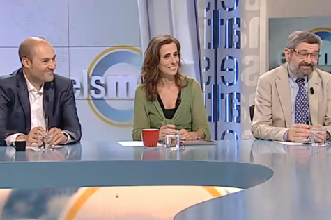 TV3. Els matins. Tertúlia amb Joan B. Culla, Joan Queralt, Marta Alós, Carme Colomina i Saül Gordillo (Part 2)