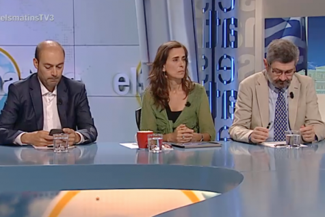 TV3. Els matins. Tertúlia amb Joan B. Culla, Joan Queralt, Marta Alós, Carme Colomina i Saül Gordillo (Part 4)