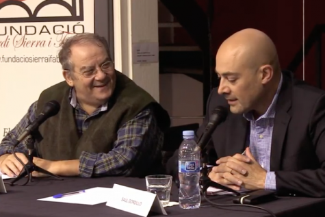 Fundació Jordi Sierra i Fabra. Conversa amb l\'actor Xavier Serrat, moderada per Saül Gordillo