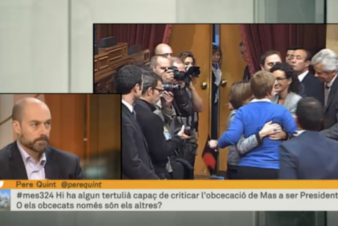 TV3. Més 324. Joan Coscubiela, Teresa Freixas, Dolors Feliu, Mònica Sabata, Saül Gordillo i Pedro Lecuona