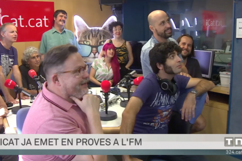 TV3. Telenotícies migdia. iCat ja emet per FM