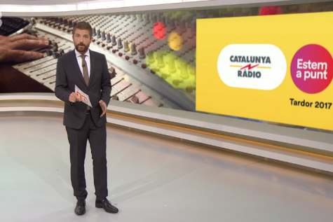 TV3. Telenotícies vespre. Presentació nova graella Catalunya Ràdio
