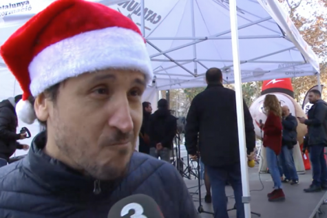 TV3. Telenotícies migdia. Tió solidari de Catalunya Ràdio 