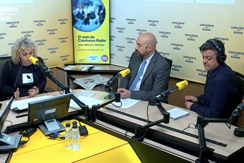 Catalunya Ràdio. El matí de Catalunya Ràdio. Saül Gordillo i Santi Faro valoren els millors resultats d\'audiència de Catalunya Ràdio amb Mònica Terribas. EGM 697.000 oients i rècord històric d\'El matí amb 574.000