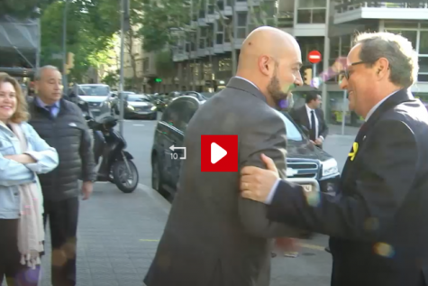 TV3. Telenotícies migdia. Torra vol restituir tots els càrrecs cessats
