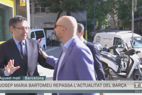 TV3. Telenotícies migdia. Bartomeu: \"No puc dir res de Griezmann, però portem mesos preparant la temporada que ve\"