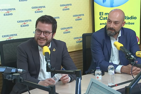 Catalunya Ràdio. El matí de Catalunya Ràdio. Pere Aragonès diu que ja n\'hi ha prou que els mitjans públics catalans estiguin \"sota el microscopi\"