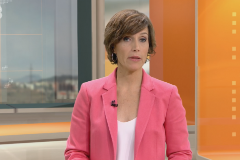TV3. Telenotícies migdia. Arxivada la denúncia contra Mònica Terribas presentada per la Guàrdia Civil