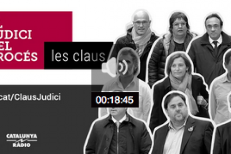 Catalunya Ràdio. Catalunya migdia. Com us informarem del judici del procés des de Catalunya Ràdio, Catalunya Informació, TV3 i el 324?