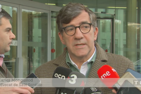 TV3. Telenotícies vespre. El director de Catalunya Ràdio, Saül Gordillo, i el de TV3, Vicent Sanchis, declaren al jutjat 13