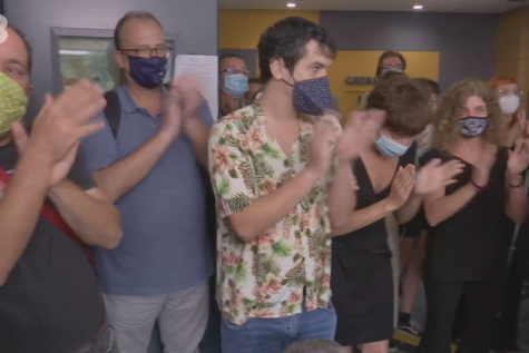 TV3. Telenotícies migdia. Mònica Terribas marxa després de set anys al capdavant d\'\"El matí de Catalunya Ràdio\"