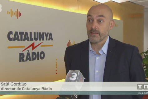TV3. Telenotícies migdia. Laura Rosel, al capdavant d\'\"El matí de Catalunya Ràdio\"