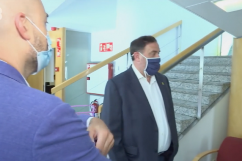 TV3. Telenotícies migdia. Junqueras i Torra es reuneixen per parlar d\'eleccions