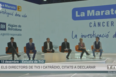 TV3. 324. Els directors de TV3 i Catalunya Ràdio, investigats per la causa contra l\'1-O