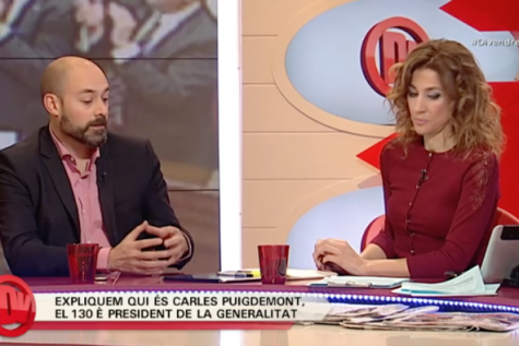 TV3. Divendres. Salvador Cardús, Núria Ribó, Saül Gordillo, Roger Palà, Manel Manchón i Tian Riba (Part 1)