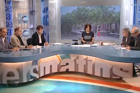 TV3. Els matins.  Jordi Mercader, Saül Gordillo, Francesc-Marc Álvaro, Vicent Sanchis i Miquel Porta-Perales (Part 2)