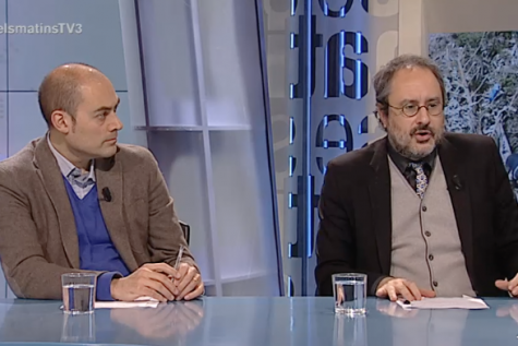 TV3. Els matins. Antonio Baños, Esther Giménez Salinas, Saül Gordillo, Joan B. Culla i Joan Subirats (Part 4)  