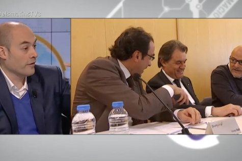 TV3. Els matins. Vicent Sanchis, Saül Gordillo, Esperanza Garcia, Odei Etxearte i Rafael Vilasanjuan (Part 2) 