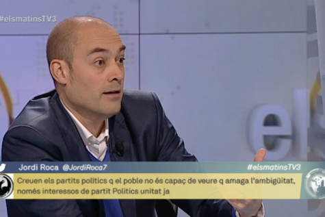 TV3. Els matins. Vicent Sanchis, Saül Gordillo, Esperanza Garcia, Odei Etxearte i Rafael Vilasanjuan (Part 1)