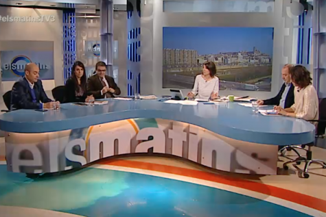 TV3. Els matins. Vicent Sanchis, Saül Gordillo, Esperanza Garcia, Odei Etxearte i Rafael Vilasanjuan (Part 3)