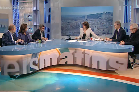 TV3. Els matins. Joan B. Culla, Joan Queralt, Marta Alós, Martí Saballs i Saül Gordillo (Part 1)