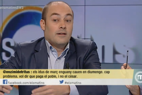 TV3. Els matins. Joan B. Culla, Joan Queralt, Marta Alós, Martí Saballs i Saül Gordillo (Part 2)