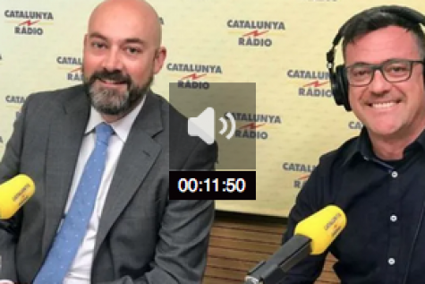 Catalunya Ràdio. El matí de Catalunya Ràdio. Santi Faro, cap de Programes de Catalunya Ràdio: \"L\'audiència ens legitima\"