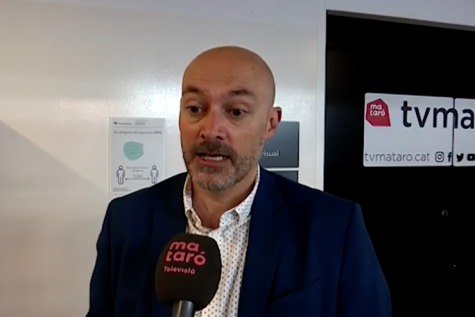 Televisió Mataró. Inauguració de l\'estudi d\'àudio del Tecnocampus