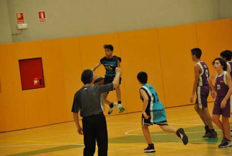 Bàsquet infantil. Vilassar de Mar-ASME (73-27)
