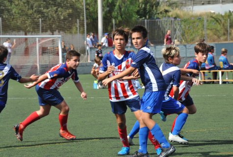 Futbol infantil. Vilassar de Mar-Europa