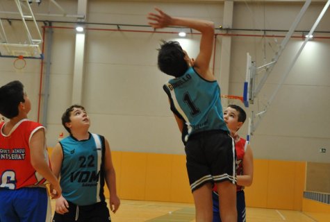 Bàsquet infantil. Vilassar de Mar-Ateneu Montserrat (58-50)