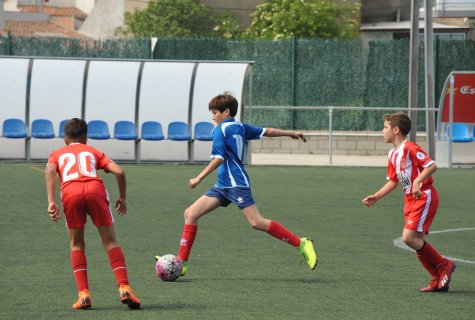Torneig de futbol de Llagostera. Aleví UE Vilassar de Mar. Març de 2019