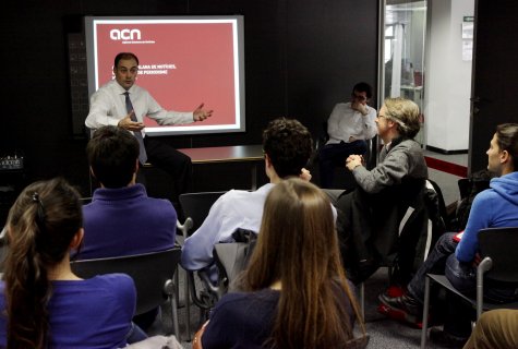 Agència Catalana de Notícies. Visites